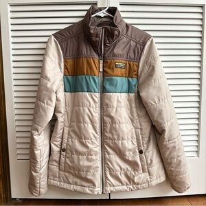L.L.Bean Mountain Classic Puffer Jacket Color Block Women's Regular
